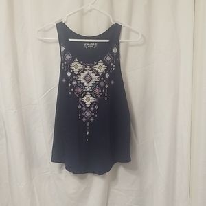 Navy tank top